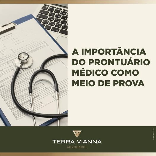 A importância do prontuário médico como meio de prova