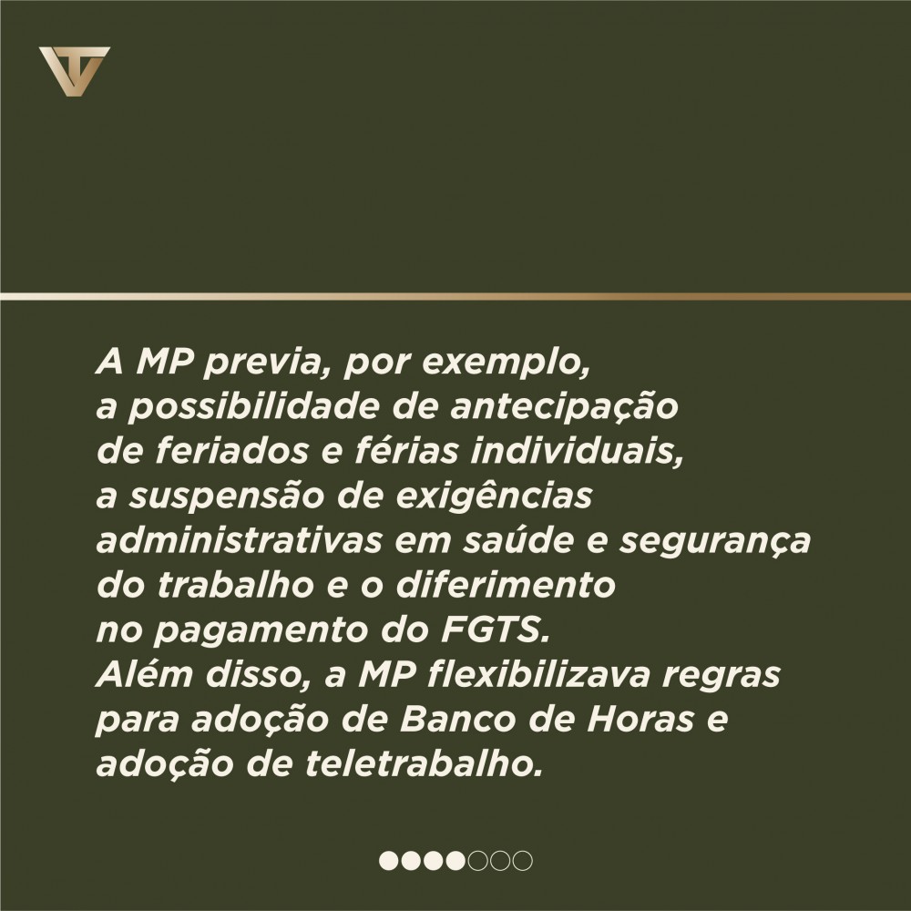 Caducidade da MP 927