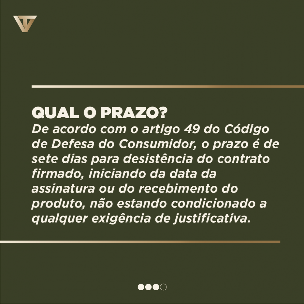 Comprou algo e se arrependeu?